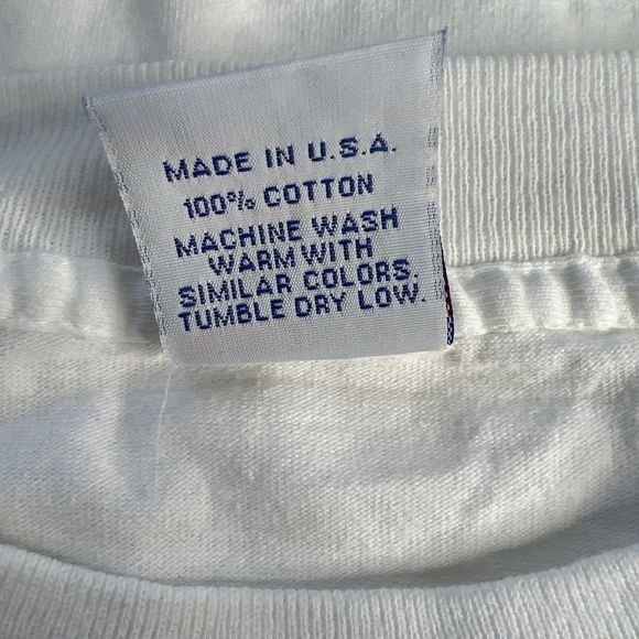 Betty Boop Vintage 1988 White T-shirt Front and Back Print NJ Croce Tag Adult XL - Picture 5 of 7